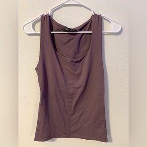 Mauve/purple Zara top